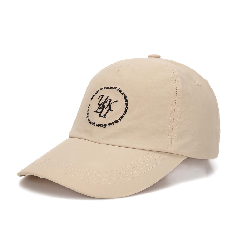 ULUK Lucida C Embroidered Nylon Ball Cap_Beige