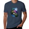 3 Moon Iguana Funny Reptile Lizard Animal Lovers Tshirt Comfortable Basic Crew Neck Tee Tshirt