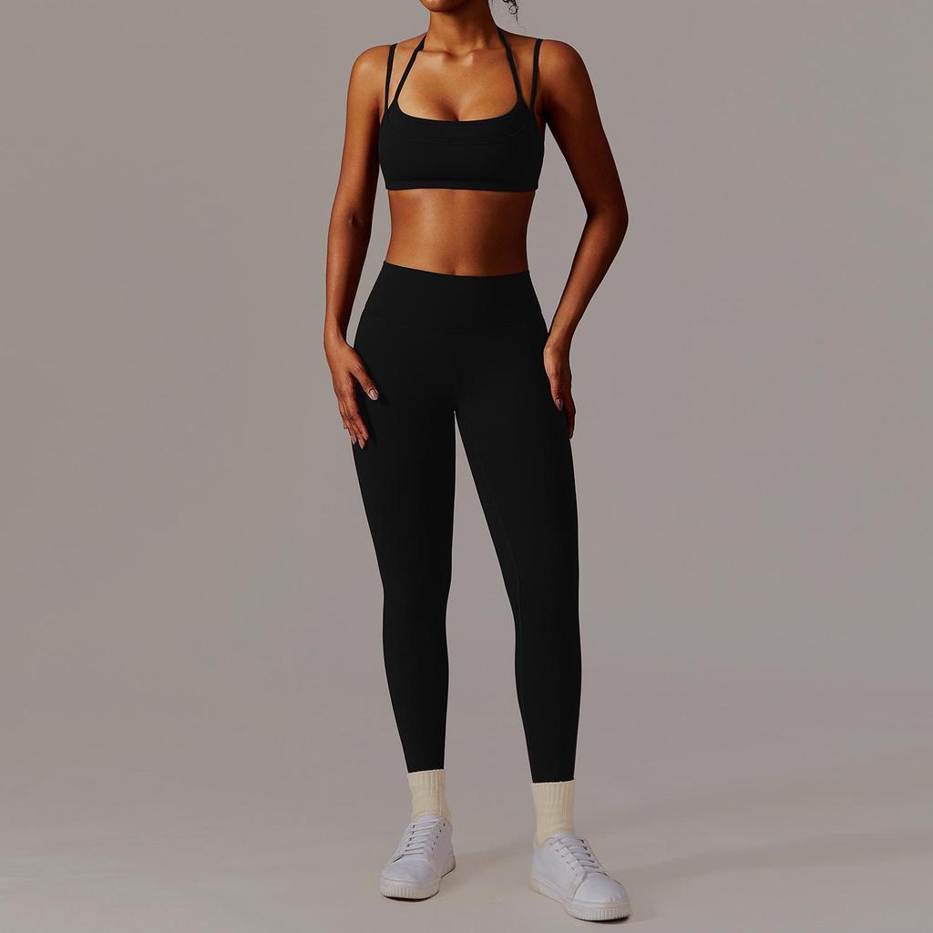 European Autumn Quick-Drying Long Sleeve Yoga & Running Set