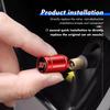 4pcs Car Logo Tire Valve Cover Alloy Wheel Tyre Stem Dust Cap For Ford S-MAX Kuga Mondeo Fusion KA Everest Escape ST Racing