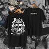 Black Clover Vintage TShirt Demon Skull Logo Anime Print Retro Oversized Cotton Streetwear Tee For Fans Unisex Women