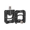 Pedal Plegable Ultraligero Liteplus K620 para Bicicleta, Aleación de Aluminio, 3 Rodamientos, Pedales Antideslizantes Doble Cara para Pedal de Bicicleta Brompton