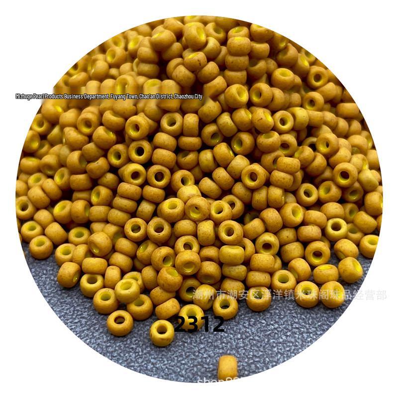 Miyuki 3mm Matte Finish Rice Beads 8/0 - Japanese Glass Beads for DIY Embroidery