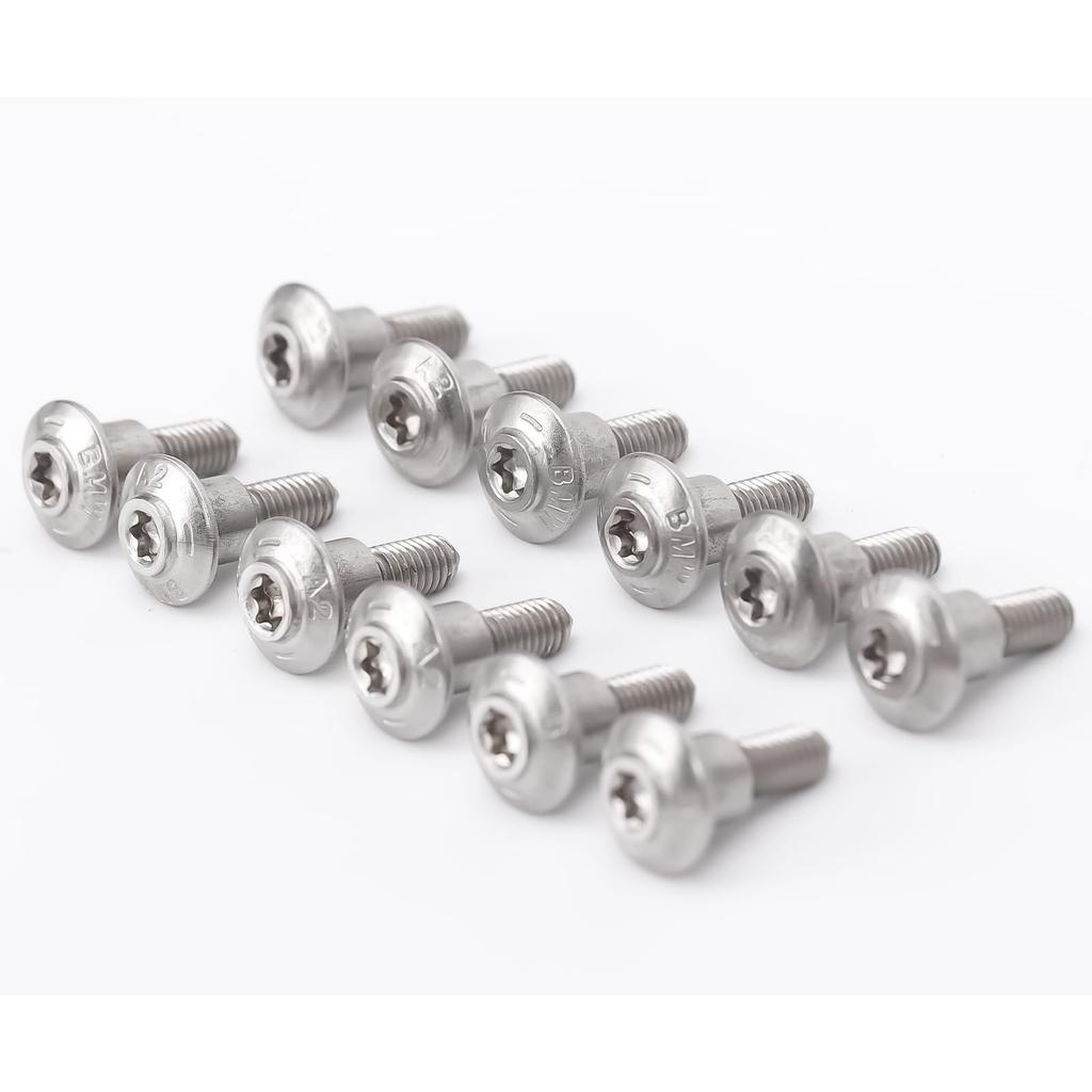 12pcs/Motorcycle Shell Stainless Steel Screw Bolt Kit for BMW M5