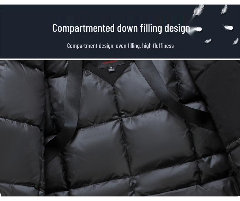 Winter 2024 Unisex Mid-Length Down Jacket - Clearance Sale Expedition Coat