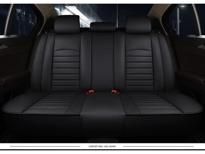 Uniwersalny Pokrowiec na Fotel Samochodowy Pełny Oplot dla Kierowcy i Współkierowcy - Na Wszystkie Pory Roku, Pasuje do Sedana, SUV-a, Pickupa, Vana