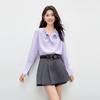 Elegant Ruffled V-neck Top