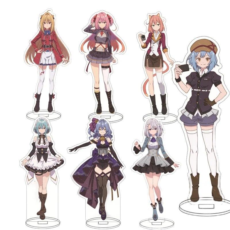 

Мультфильм аниме Hikikomari The Vampire Countess No Monmon Stand, акриловая фигурка Terakomari Gandesblood, стоячая модель для косплея