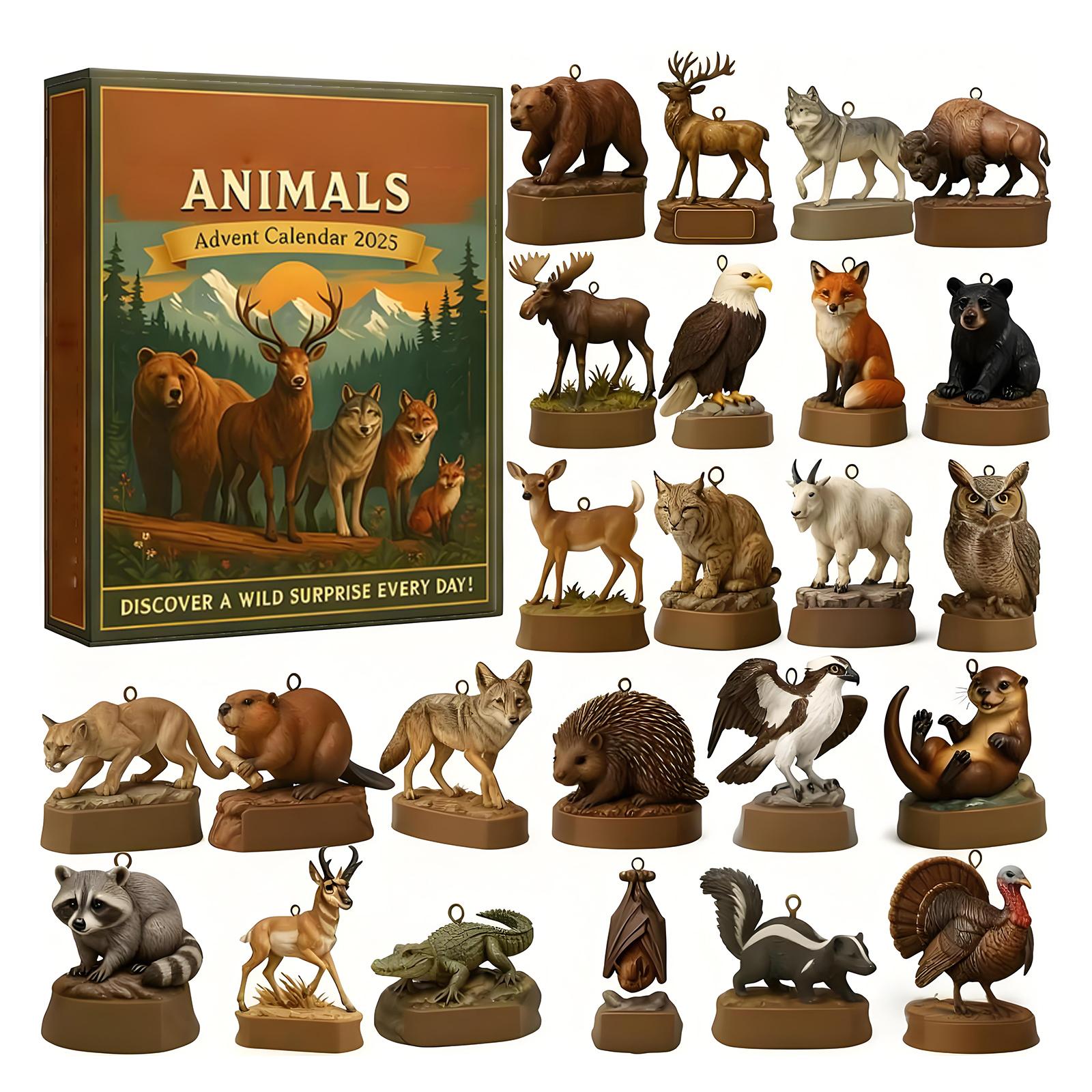 

Календарь обратного отсчета включает 24 подарка, календарь обратного отсчета и подарок-сюрприз One Size