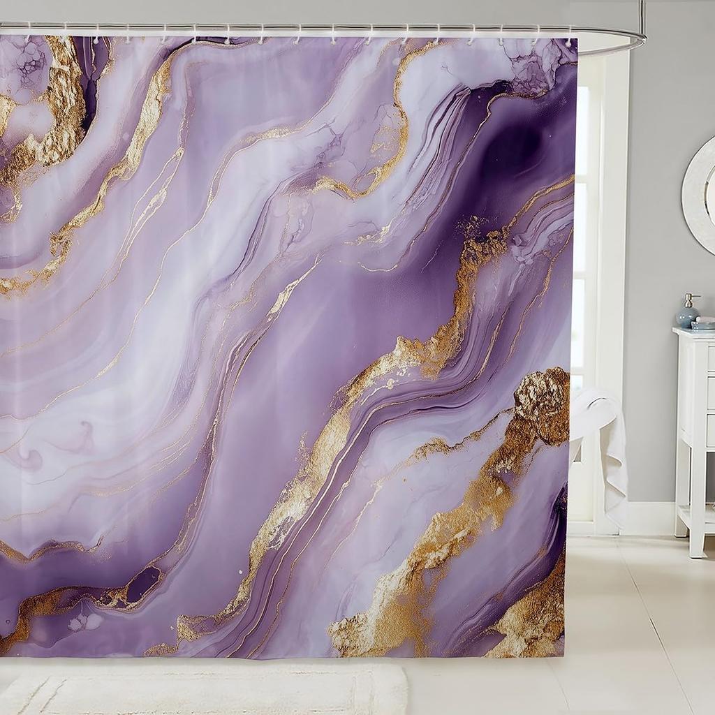 Cat Shower Curtain Japanese Style Bathroom Shower Curtain Sets for Kids Boys Girls Teens,Ocean Wave Fabric Shower Curtain