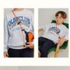  Olivan  Lattering Logo Sweatshirt  Melange 