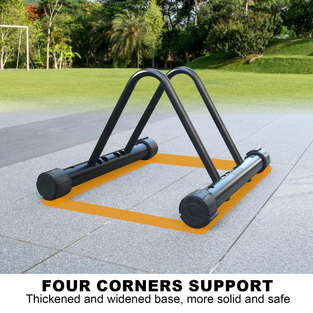 Durable Bike Storage Rack Floor-standing Bike Repair Stand  For All Bikes Parking