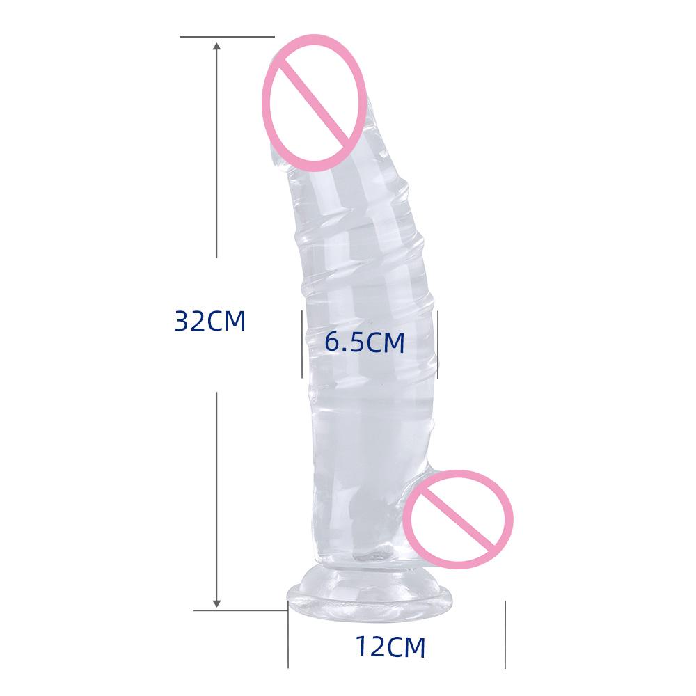 Huge Dildo Vagina Long Anal Butt Plug Suction Cup Penis For Woman Masturbato Clitoral Stimulator Massager Lesbian Adult Sex Toys