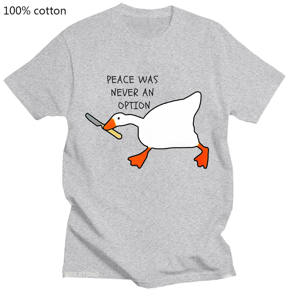 Hra Husí Mír Nikdy Nebyl Možností Tričko Letní Pánské Bavlněné Krátký Rukáv Zajímavá Ležérní Košile