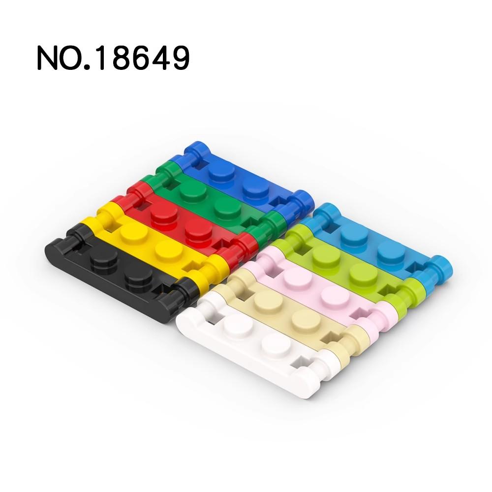 20pcs MOC parti 18649 piastra speciale 1x2 con maniglie sulle estremità mattoni compatibili fai da te blocco di particelle bambi