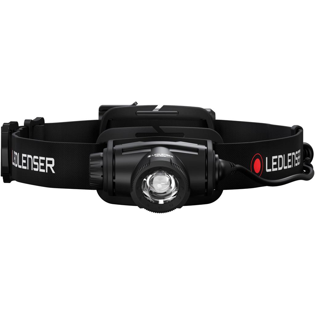 Ledlenser H5 Core LED 2 AA Batterien Lade Schwarz Japanische Stirnlampe, Etuis, (Produktcode 502193) [Offizielles Produkt]