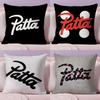 Luxury P-PattaS Brand Cushion Cover Short Plush Double-Sided Printing Home Machine Washable In Warm Winter Pillow Case