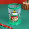 Christmas Pen Cup Paint Brush Holder Makeup Brush Organizer Holder Christmas Party Favors for Kids Boys Girls Students