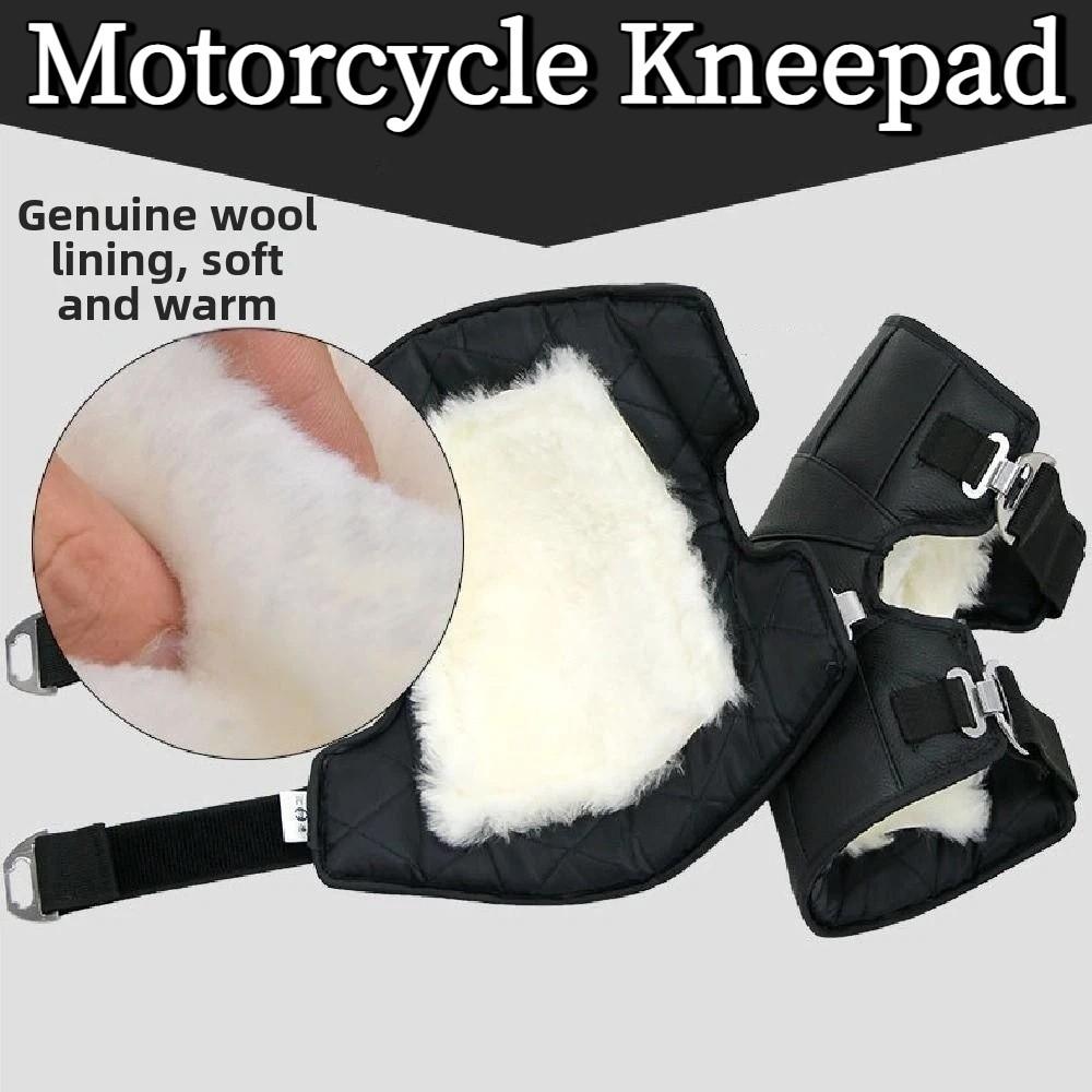 Windproof Motorcycle Kneepad Coldproof Riding Protective Gear Winter Knee Brace Cold Weather