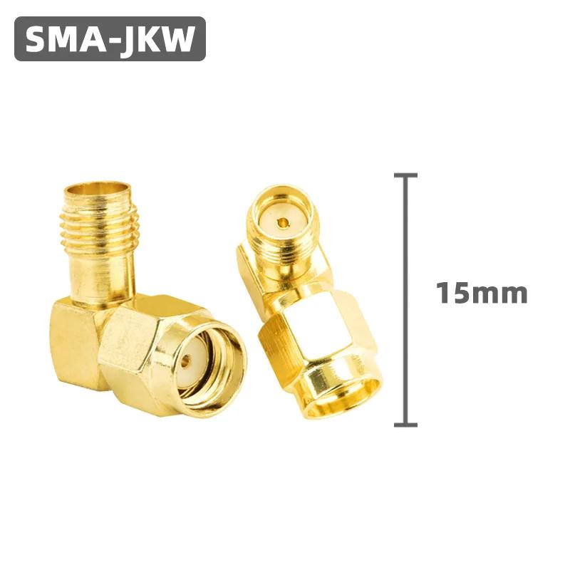 SMA To SMA Straight 3 Way 90 135 Degree Adapter RF Coax Connector RP SMA Coupler Converter
