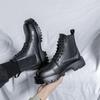 Business Thick Soled Men's Boots Trendy Classic Versatile Styles Leisure and Fashion Party Adult Office Outdoor Motorcycle Shoes