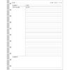 Letter Size Cornell Notes Filler Paper - 11 TUL Disc Cornell Notes Loose Leaf Paper, 50Sheets / 100Pages, 8.5'' x 11''