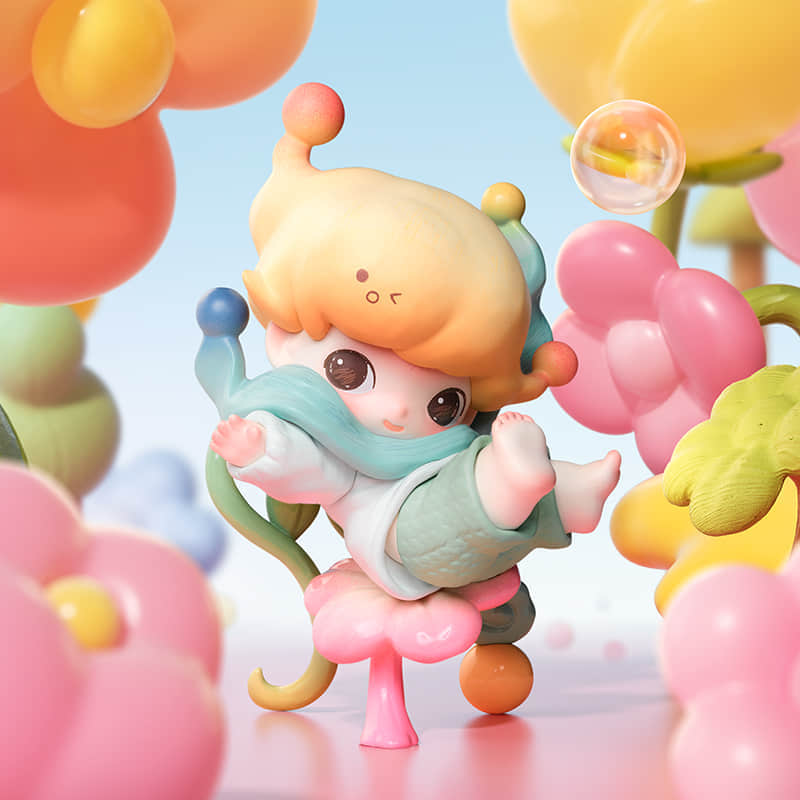 POP MART DIMOO Série Figurky Moments in Bloom Slepý box