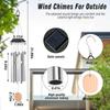 Solar Wind Chime Lights Acrylic Bubble Wand Ambient Lights Outdoor Waterproof Patio Decoration
