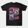 Things Are Constantly Happening Graphic Short Sleeve Tee