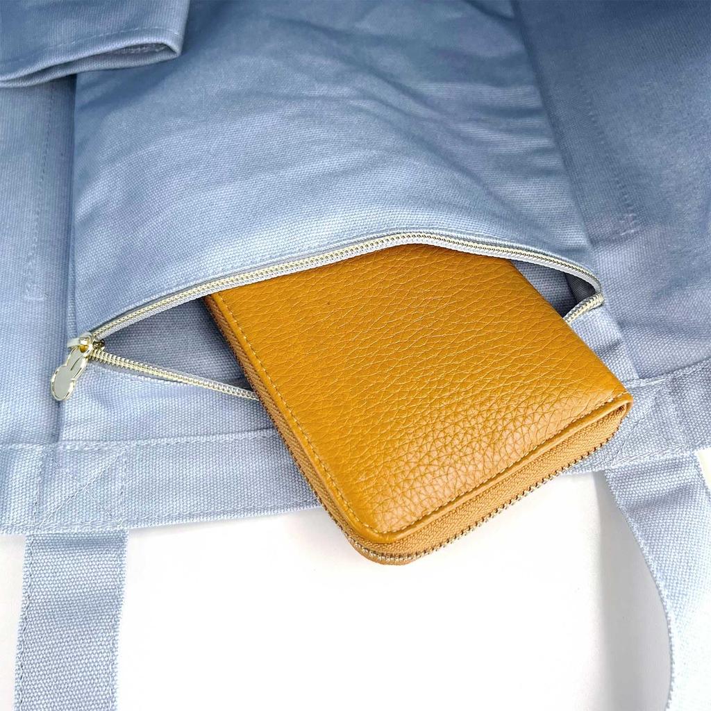 Hapitas Miffy Tote Bag Light Blue Face 6075-M