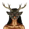 Masquerade Mask Reindeer Horn Mask Party Mask Animal Mask Halloween Mask Mardi Gras Mask Carnivals Mask