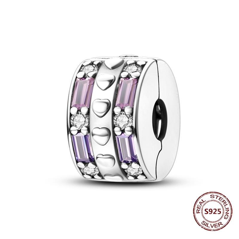 Copper Buckle Copper Charm Blue Star Moon Bead Butterfly Suitable For Original Bracelet Zircon Fine Diy Jewelry