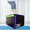 Plyometric Jump Box Equipment Portable Plyo for Exercise Fitness Workout 40cmx50cmx60cm