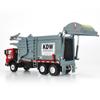 KDW 1:24 Garbage Truck Cleaning Vehicle Model Alloy Materials Handling Cleaning Dustcart Car Boys Game Toys for Kids Gift