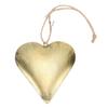Herz   Antik-Gold-Finish Messing Herzförmig Hängend   mit Seil für Schlafzimmer Wohnzimmer Garten Terrasse Café