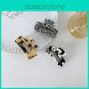 Handcrafted Acetate Hair Claw Clip In Floral Cream Color Perfect For Trendy Girls