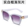 Big Frame Women Sunglasses New Black Luxury Designer Female High Trends Travel UV400 Protection