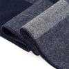 Light Man Striped Scarf Men's Winter Warm Wool Brushed Scarf
