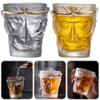 110ml Monkey King Whiskey Glasses Chinese Style Monkey King Whiskey Glass Cup Creative Sun Wukong Kung Fu Tea Cup Home Drinkware