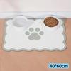 Waterproof Non Slip Pet Feeding Mat Absorbent Wavy Edge Easy Clean Pad for Cats Puppy Pet Feeding Supplies