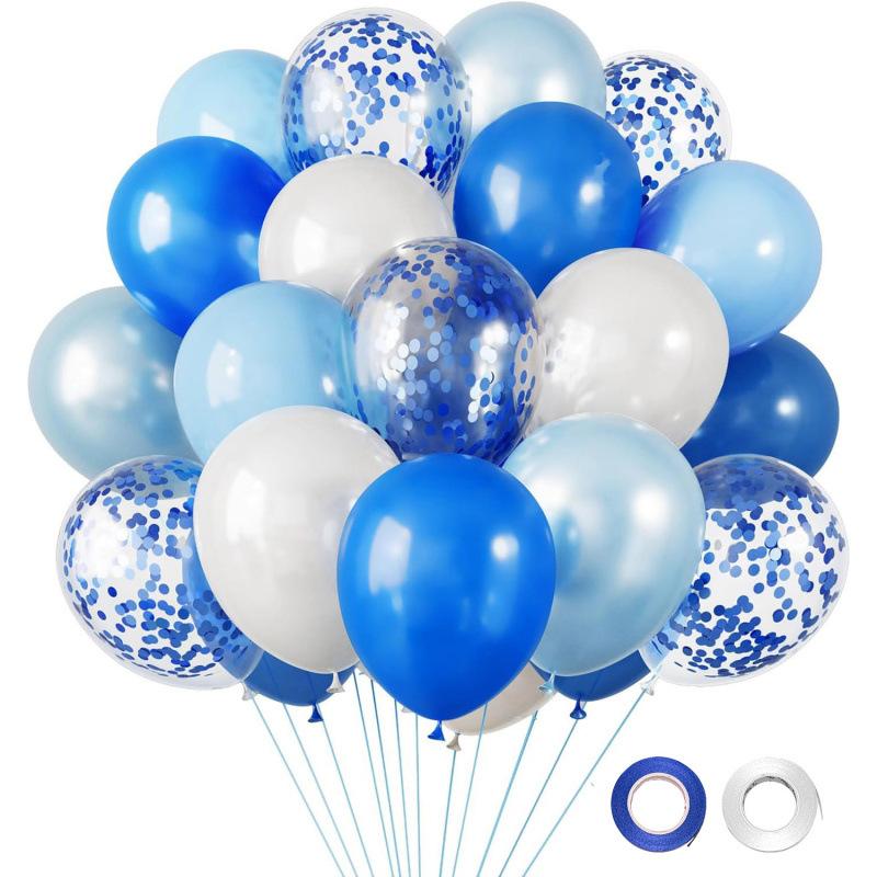 30 Stück Pailletten-Metall-Latex-Ballon-Set Dekoration Anordnung für Geburtstagsfeier