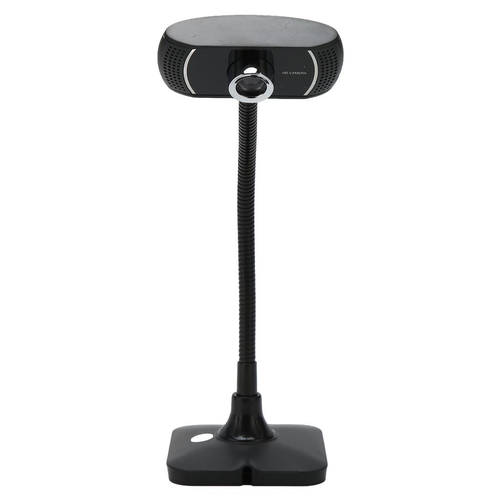 Webcam HD Manual Focus Live Streaming Drive Free USB Camera with Microphone for Computer Conference Calling 640x480