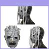 Slipknot Aktive Knotenmaske Mit Latex Cosplay Für Halloween Und Party Unterhaltung