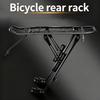 Universal Metal Rear Bike Rack For Mountain And Road Cycles With 55Lbs Load Capacity