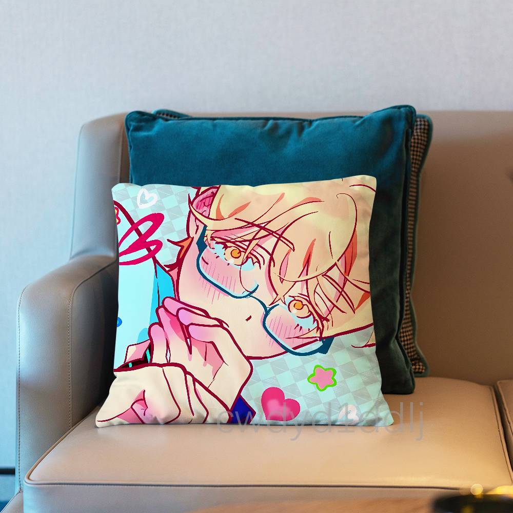AAlien Stage Luka Pillow Case Short Plush Sofa Decorative Gift Home Doublesided Printing Cushio