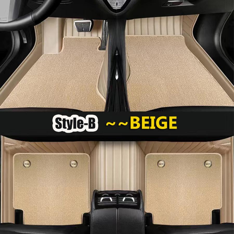 Custom 3D Car Floor Mats for Mercedes Benz C-Class sedan 2008-2026 Wagon 2010-2020 Artificial Leather Interior Accessories