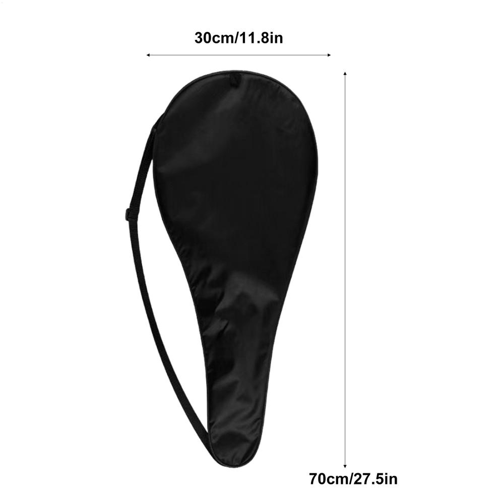 

Badminton Racket Carrying Bag Tennis Racket Bag One Shoulder Tennis Racket Cover Portable Ultra Light Tennis Racquet Bag чёрный