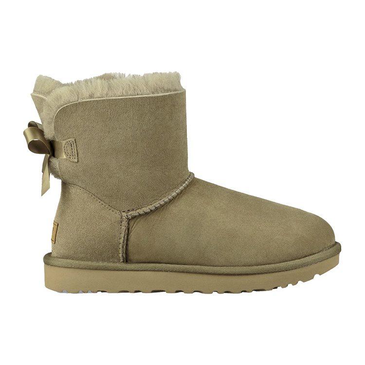 UGG Mini Bailey Bow Ii Boot Snow Boots Light Brown Women's 1016501-ALP