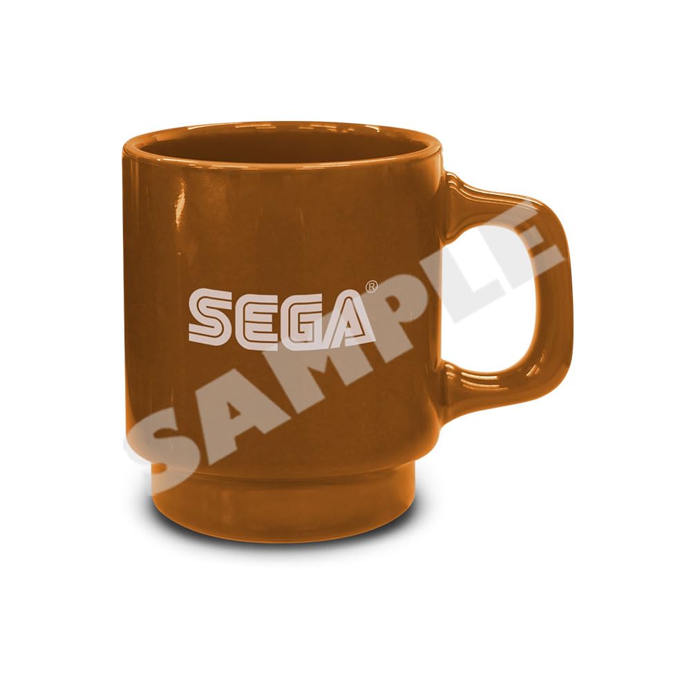 

Кружка из домашней серии винтажного коричневого цвета с логотипом Sega, синий