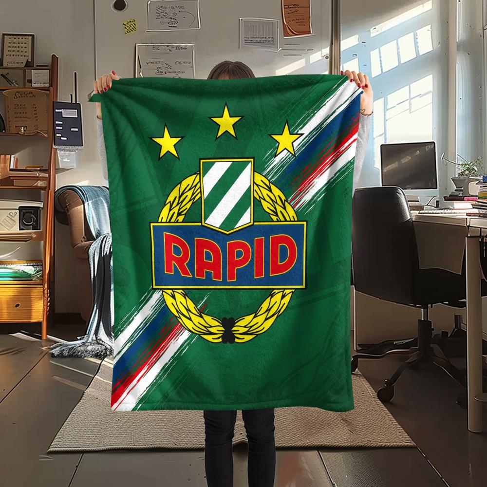 Rapid Vienna Flannel Blanket, High quality Comfortable for All Seasons, Home Decor, Warmth and Comfort